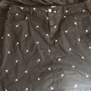 Tropical mini skirt:)